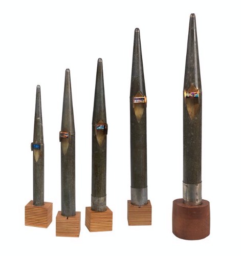 Reliquaries: Metal Organ Pipes